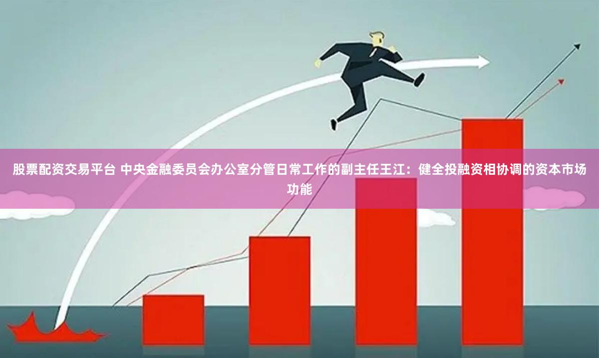 股票配资交易平台 中央金融委员会办公室分管日常工作的副主任王江：健全投融资相协调的资本市场功能